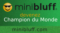 Jean-michel joue au Minibluff